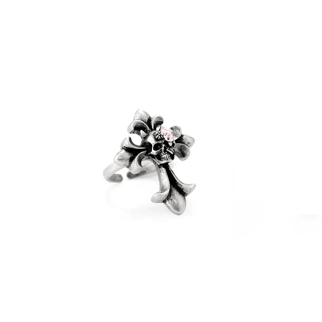 Skull Cross Ring