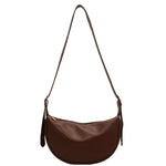 Sleek Crescent Shoulder Bag