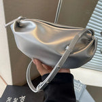 Sleek Leather Shoulder Bag