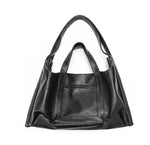 Sleek Leather Tote Bag