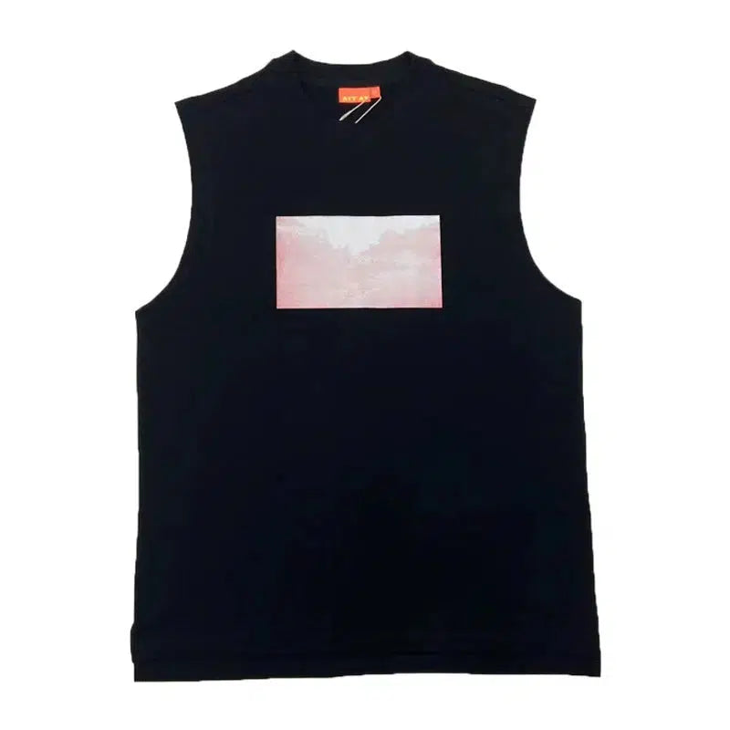 Sleeveless Graphic Vest