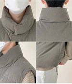 Sleeveless Padded Cotton Jacket Vest