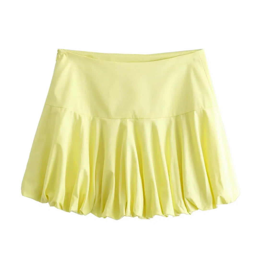 Sleeveless Top and Skirt Set