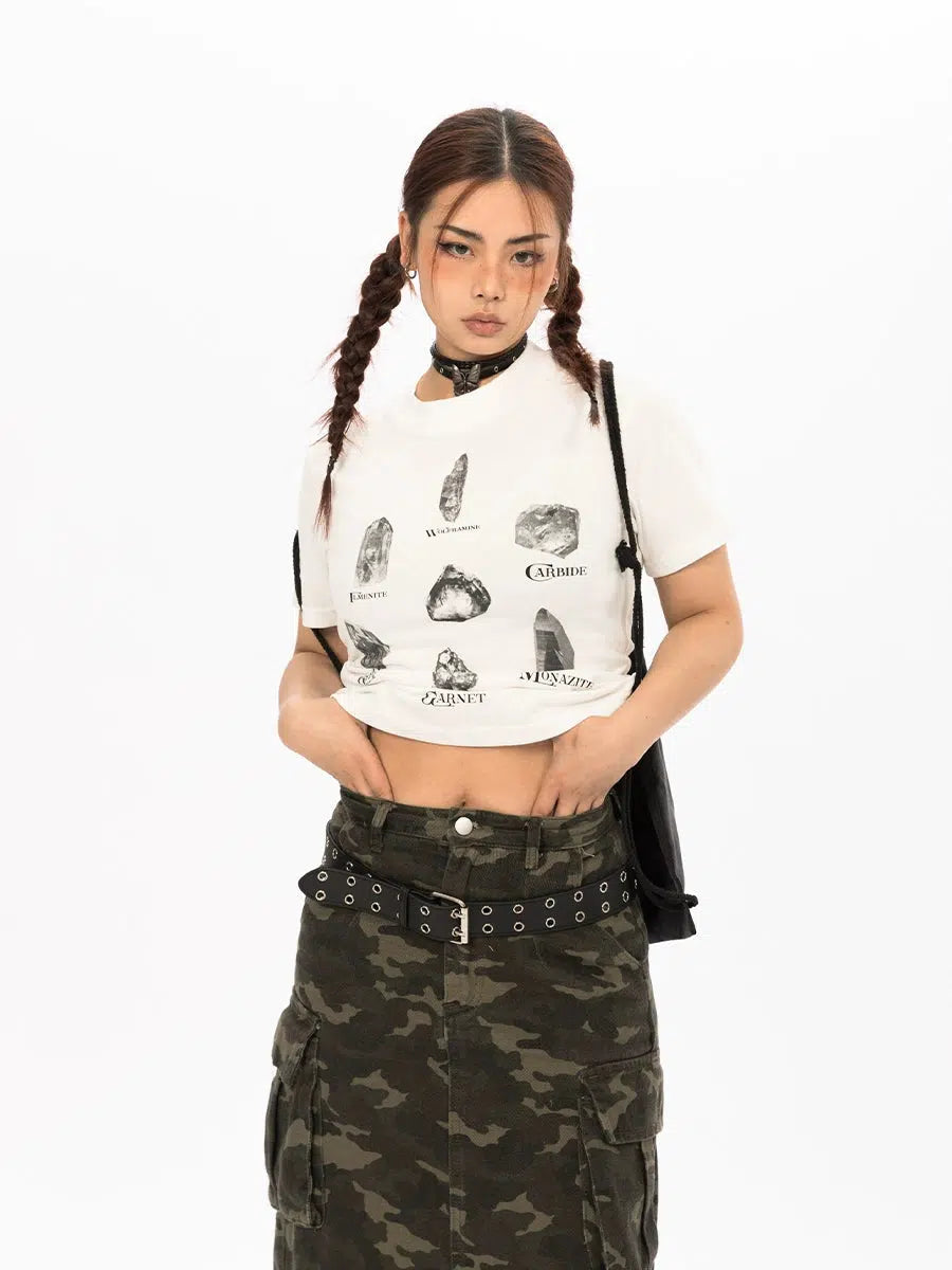 Slim Fit Cropped T-shirt