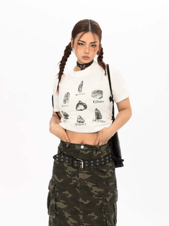 Slim Fit Cropped T-shirt