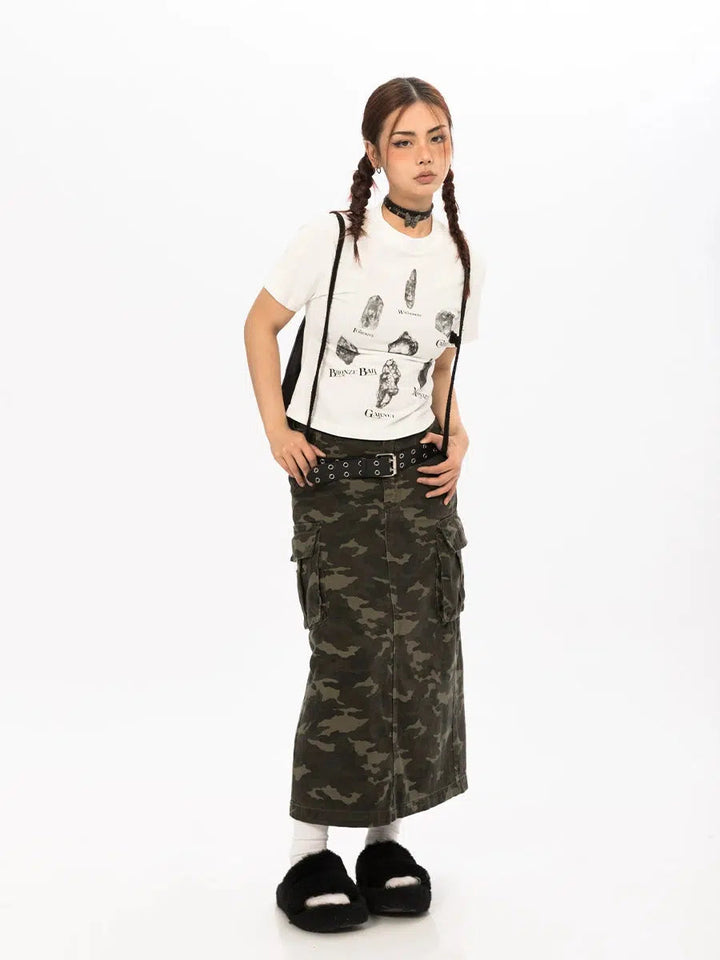 Slim Fit Cropped T-shirt