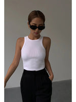 Slim Fit Knitted Tank Top