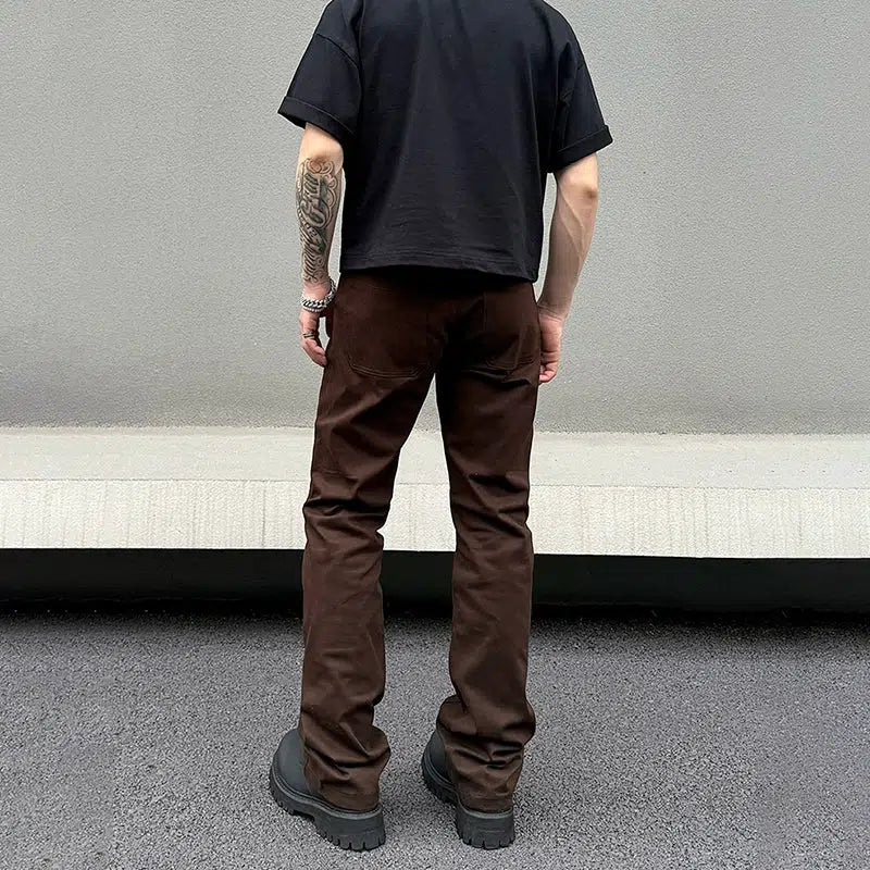 Slim Fit Straight Leg Jeans