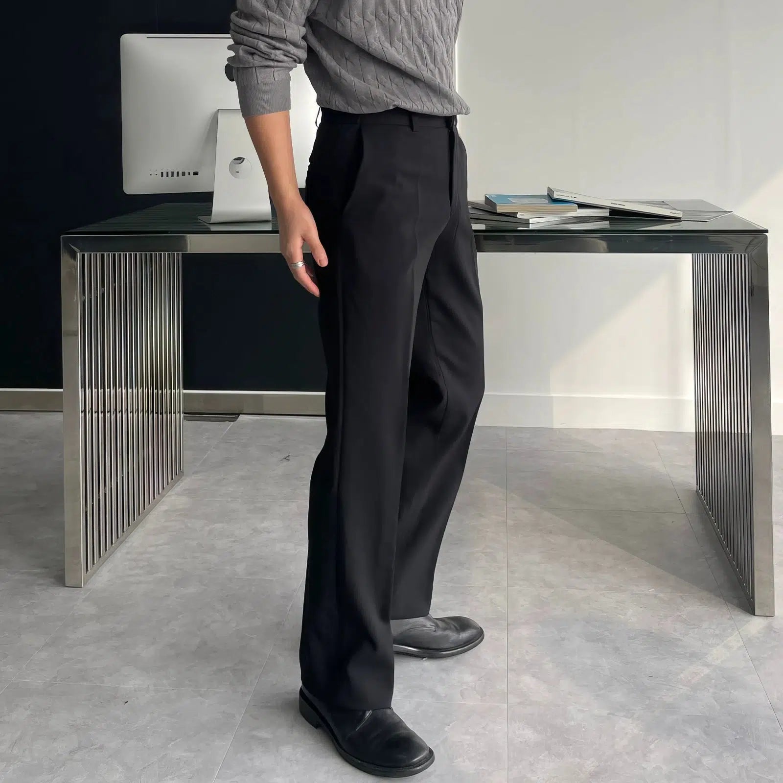 Slim Fit Suit Pants