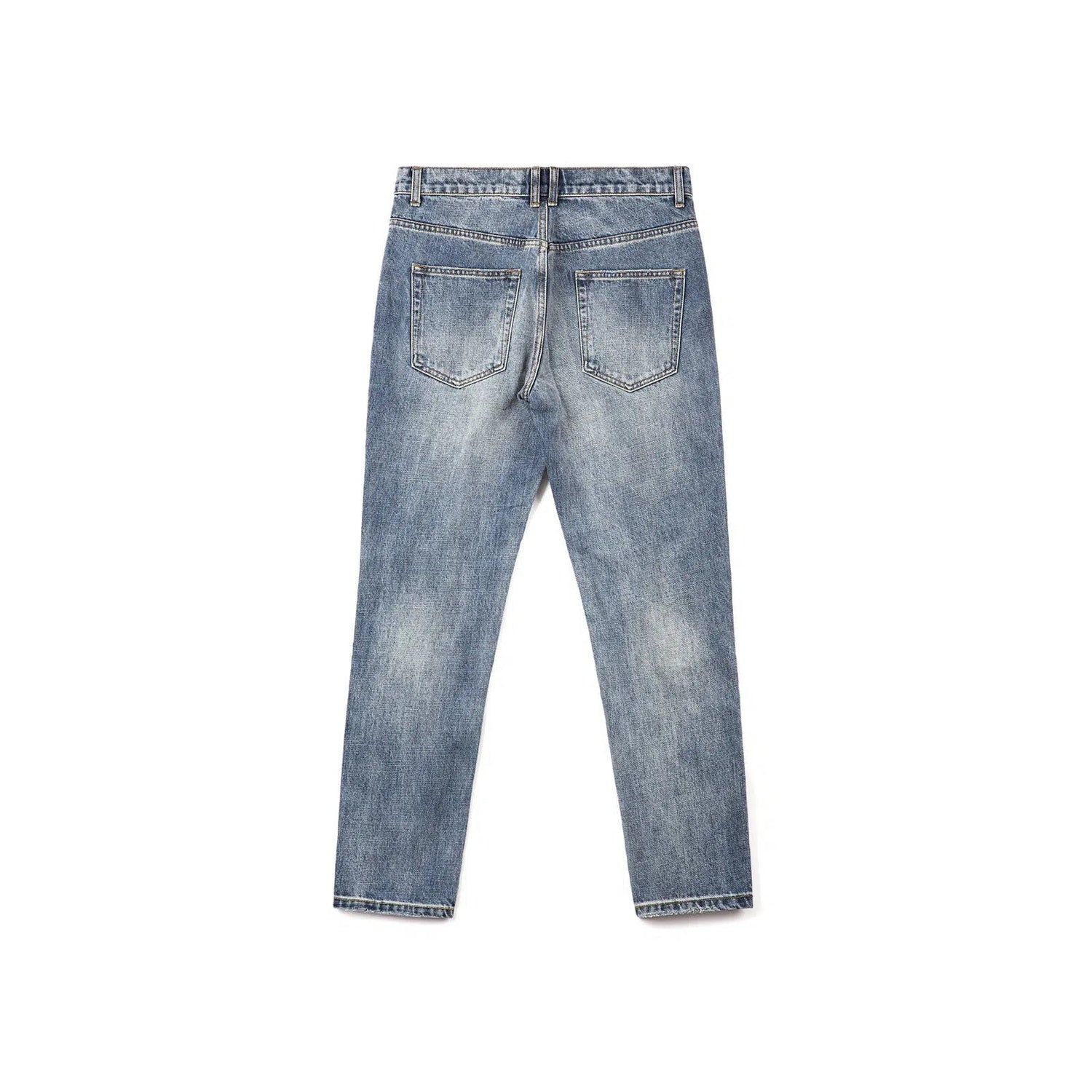 Slim Fit Washed Denim Jeans