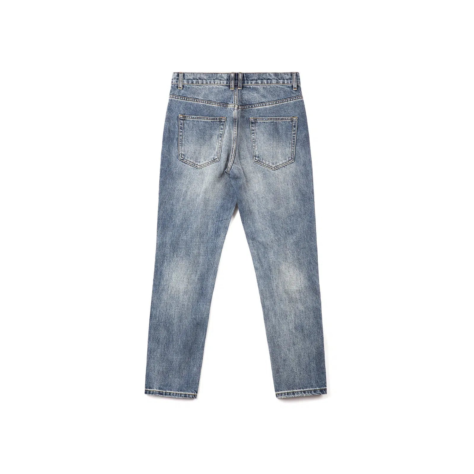 Slim Fit Washed Denim Jeans