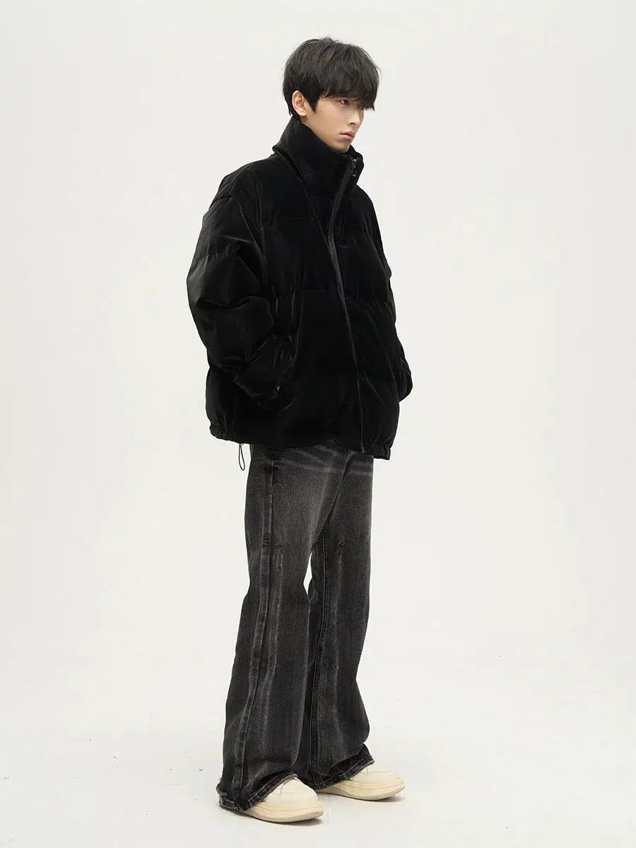 Slim Fit Washed Straight Leg Jeans