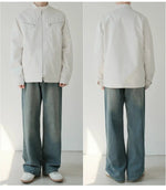 Slim Fit Zip-Up Casual Jacket