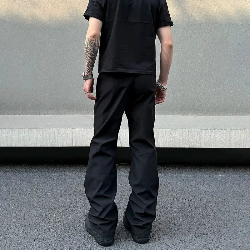 Slim-fit Cargo Soft Nylon Pants Cargo