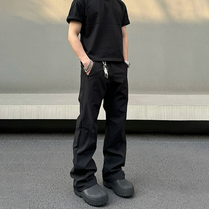 Slim-fit Cargo Soft Nylon Pants Cargo