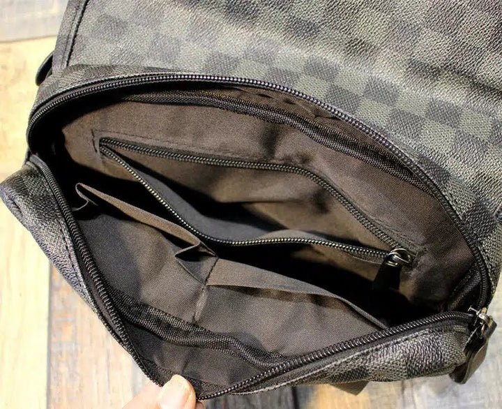 Small Checkered Crossbody Bag
