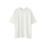 Small Collar Cotton Basic T-Shirt