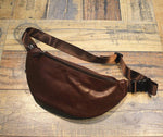 Small Faux Leather Hobo Bag