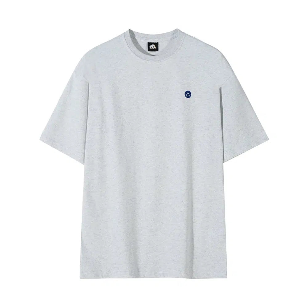 Smiley Face Embroidery T-shirt
