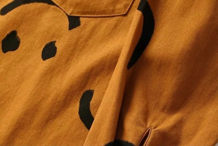 Smiling Face Printed Shirt