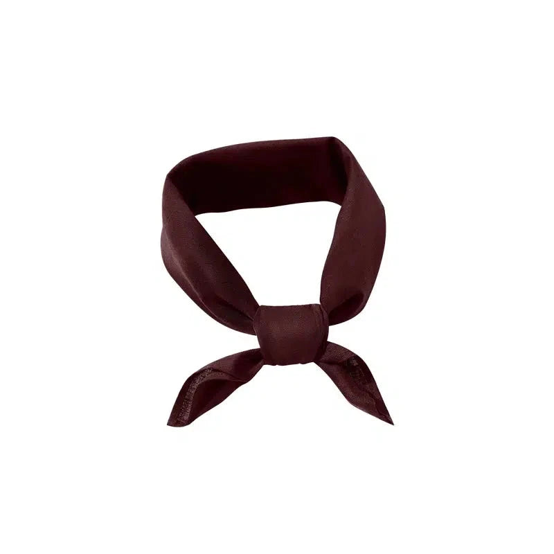 Smooth Solid Color Square Scarf
