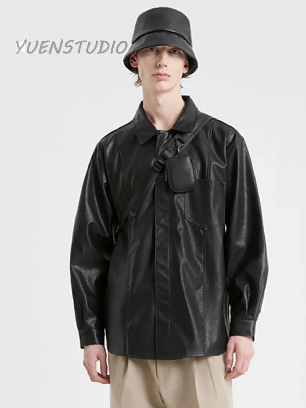 Soft Leather Crossbody Bag