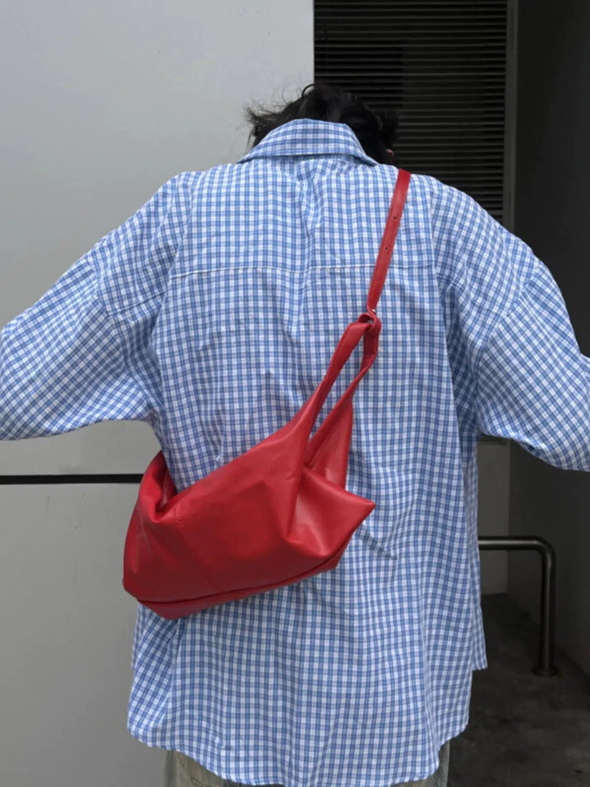 Soft Leather Crossbody Handbag