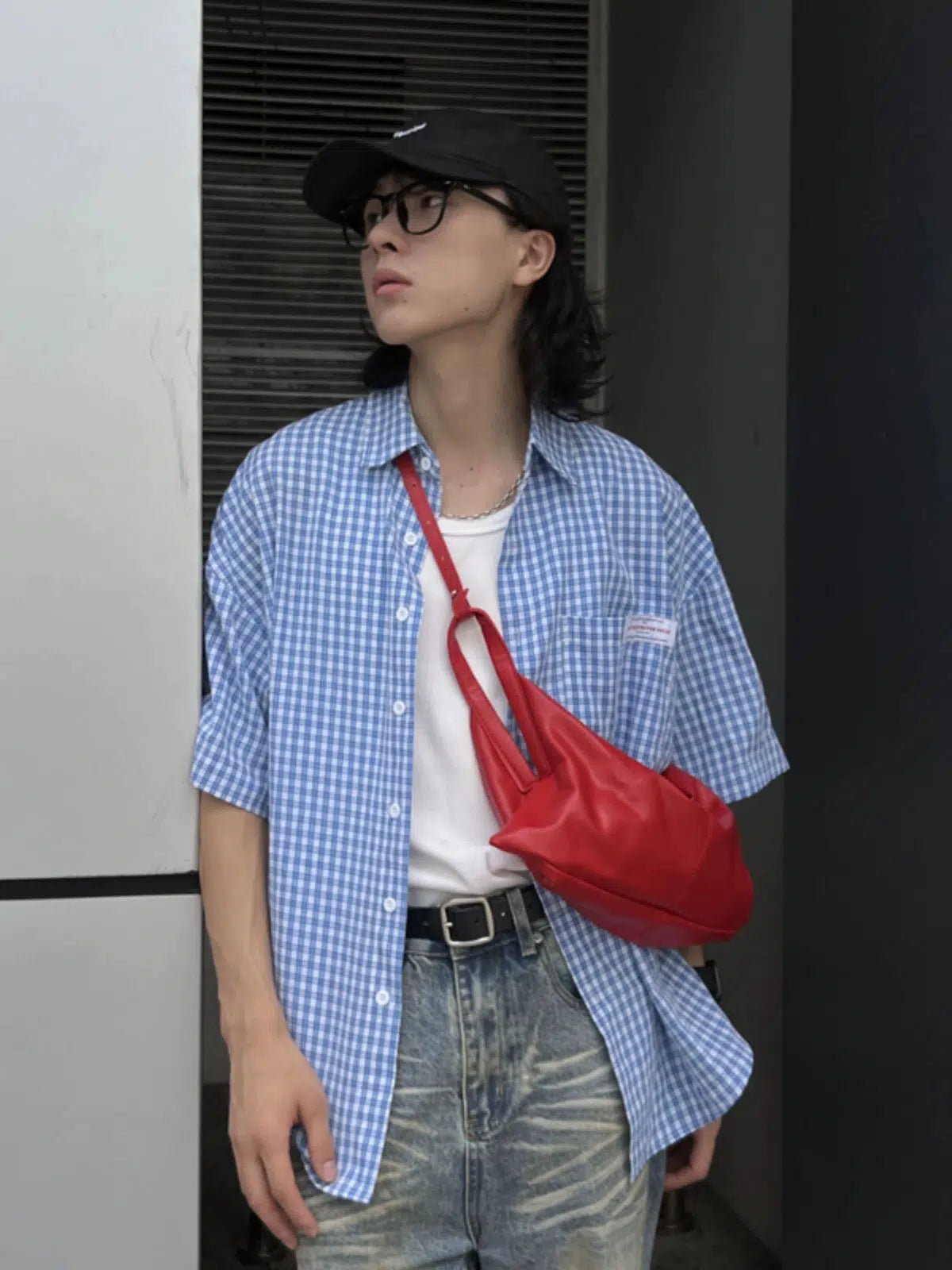 Soft Leather Crossbody Handbag