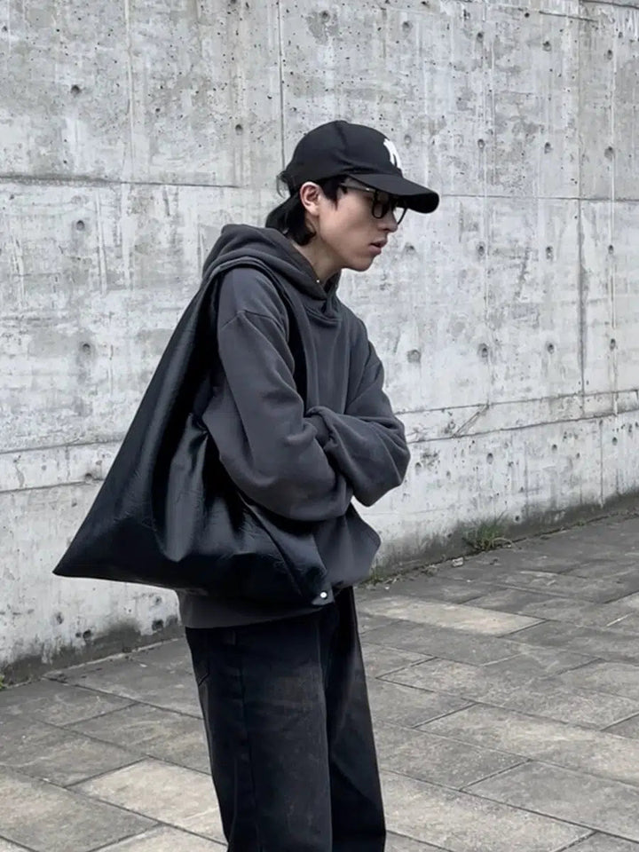 Soft Leather Shopping Bag