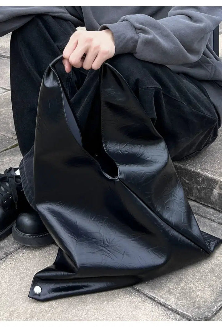 Soft Leather Shopping Bag
