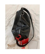 Soft Leather Tote Crossbody Bag