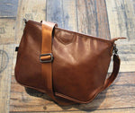 Soft Leather Zipper Shoulder Bag Info