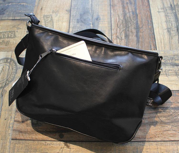 Soft Leather Zipper Shoulder Bag Info