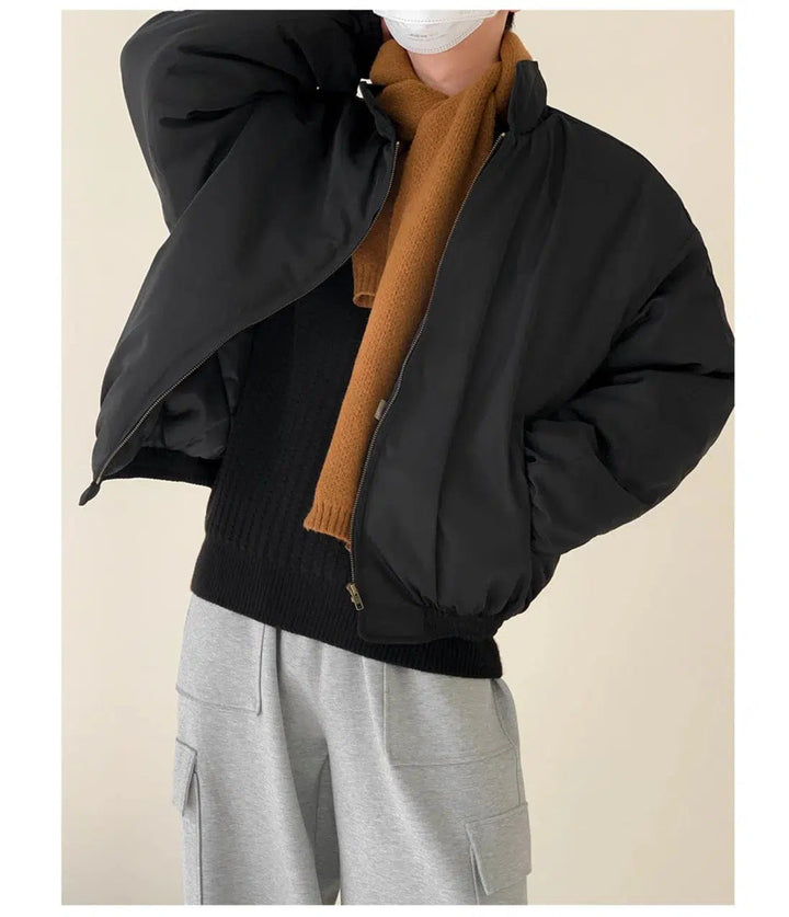 Soft Stand-collar Cotton Jacket