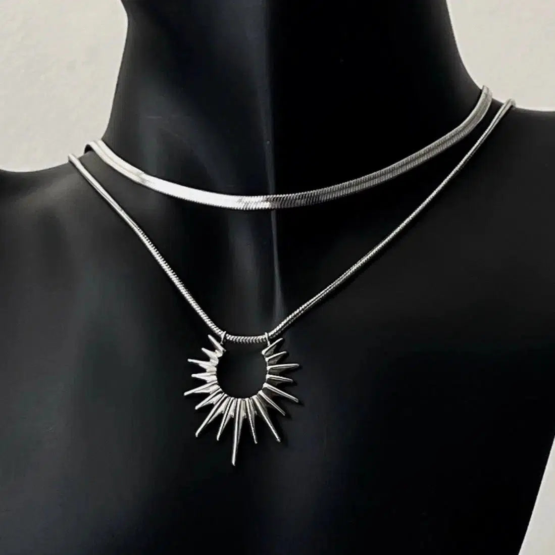 Solar Pendant Necklace