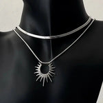 Solar Pendant Necklace