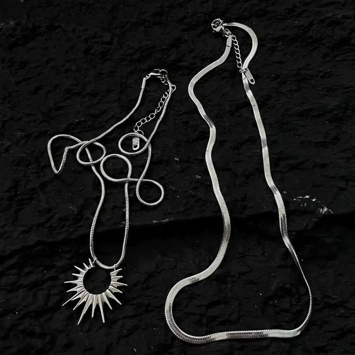 Solar Pendant Necklace