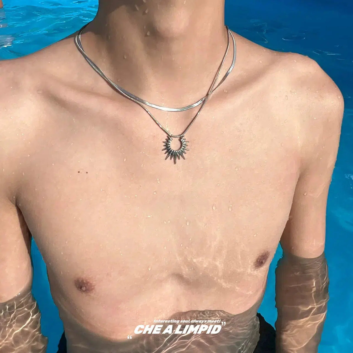 Solar Pendant Necklace