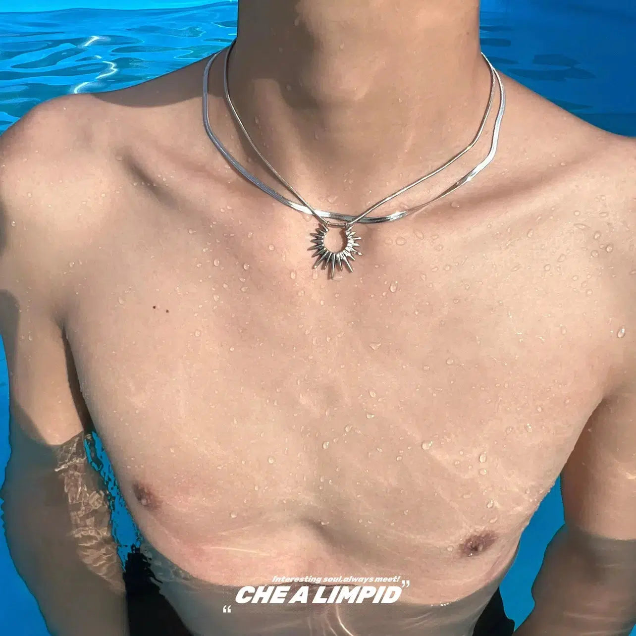 Solar Pendant Necklace