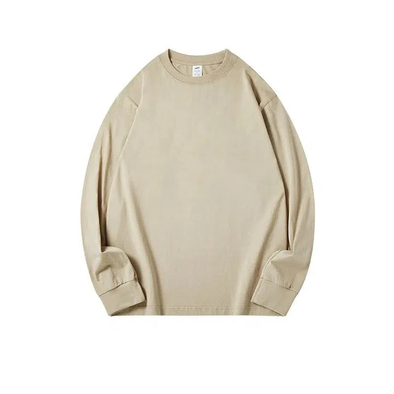 Solid Color Basic Bottoming Shirt