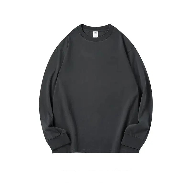 Solid Color Basic Bottoming Shirt