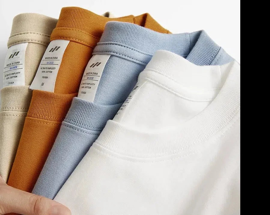 Solid Color Basic Bottoming Shirt