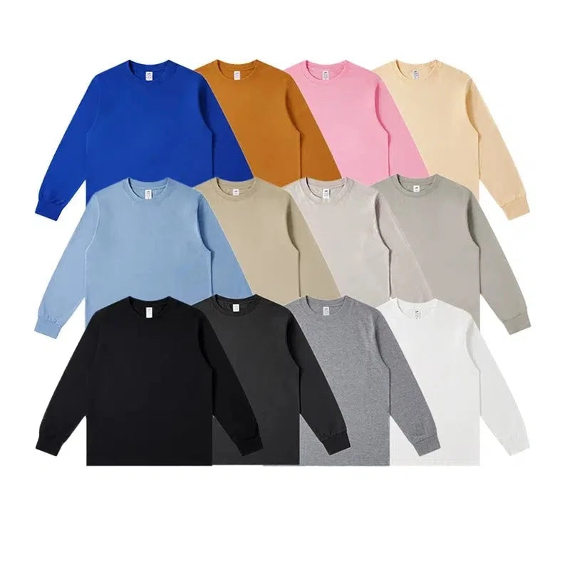 Solid Color Basic Bottoming Shirt