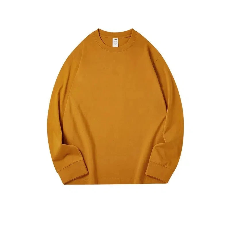 Solid Color Basic Bottoming Shirt