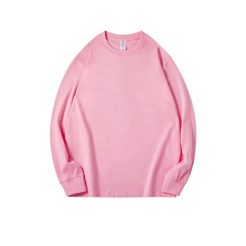 Solid Color Basic Bottoming Shirt