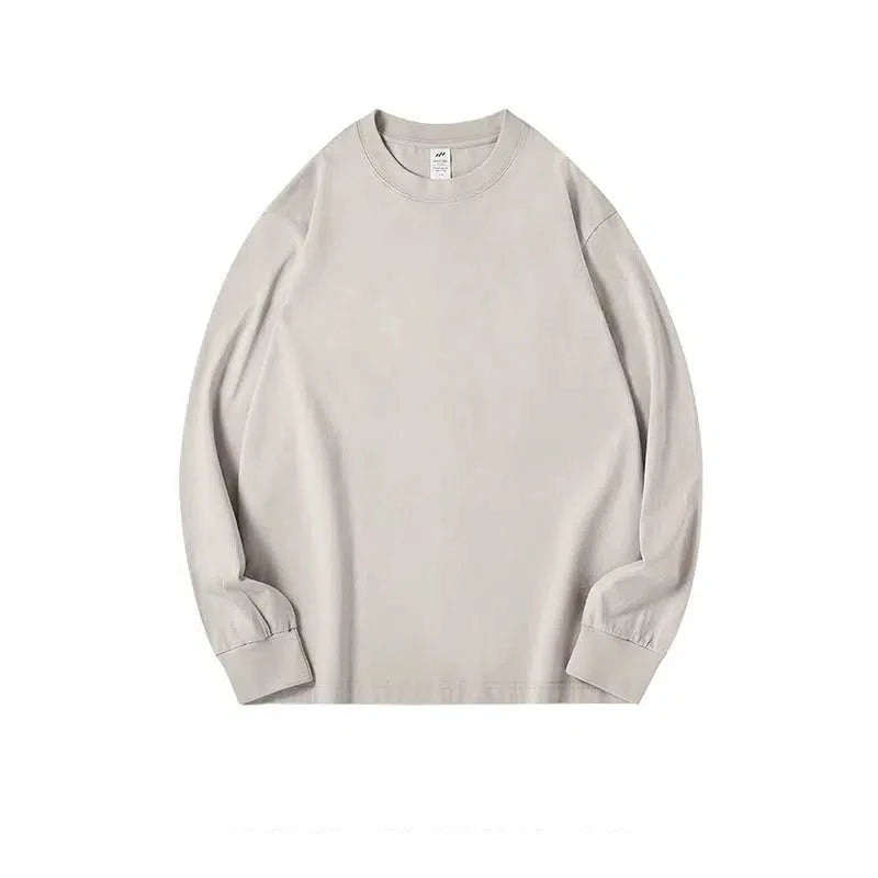 Solid Color Basic Bottoming Shirt