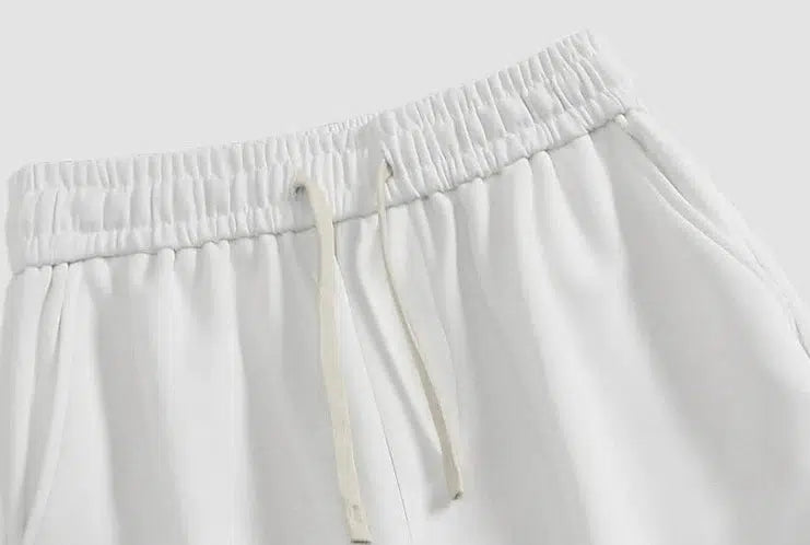 Solid Color Basic Straight Pants