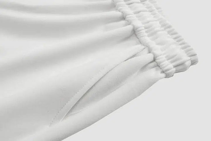 Solid Color Basic Straight Pants