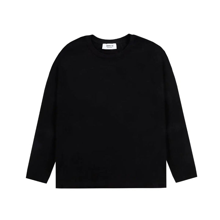 Solid Color Bottoming Pullover