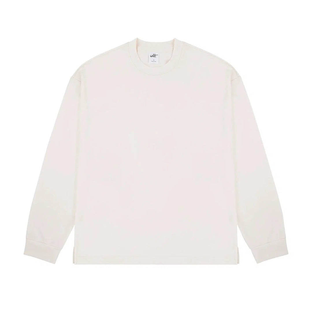 Solid Color Long Sleeve Pullover